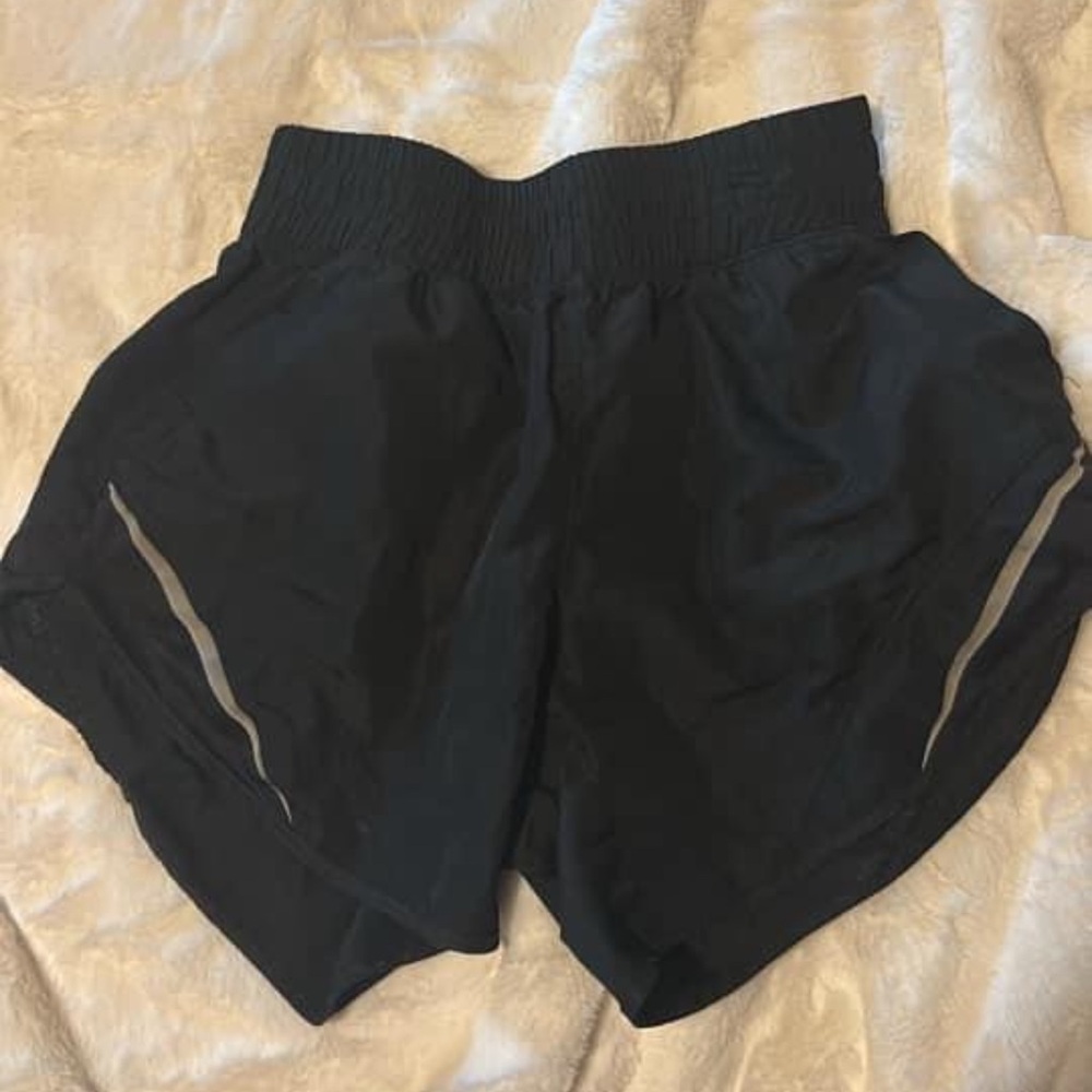 Basic black shorts